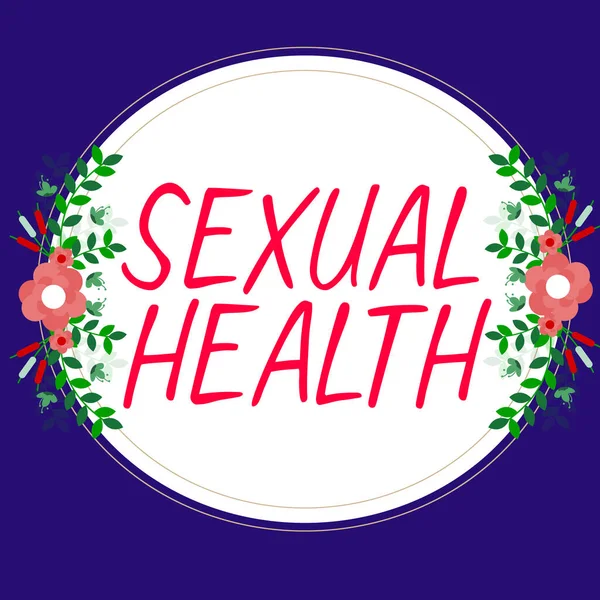 Conceptual Caption Sexual Health Business Concept Healthier Body Satisfying Sexual — Foto Stock