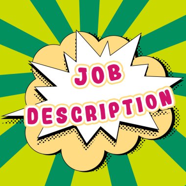 İşaret İşareti Açıklaması, Kavramsal Fotoğraf A belgesi bir konumun sorumluluklarını açıklayan ilhamı