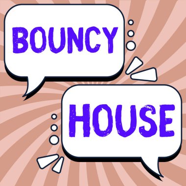 Zıplama Evi sunan metin başlığı, İnternet Yapay Zeka üzerinden çalışan İş Genel Görünümü Otomatik programı