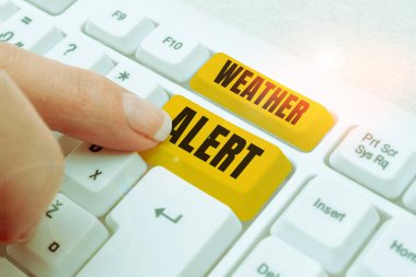 Kavramsal hava durumu uyarısı, İnternet Atmosferin durumu hakkında bir yer ve zamanda acil uyarı kavramı