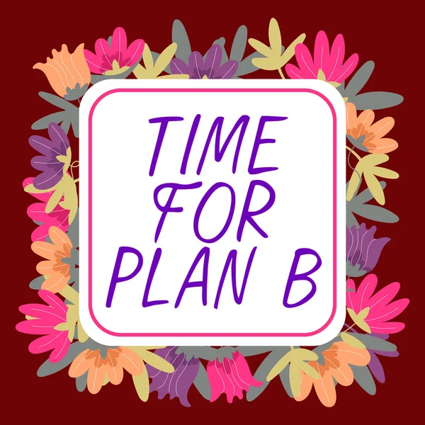 Zeit Für Plan Business Ansatz Arrangements Oder Vorbereitungen Für Veranstaltung — Stockfoto