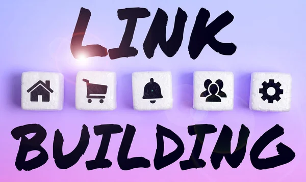 Inspiration showing sign Link Building, Business approach SEO Term Exchange Links Acquire Hyperlinks Indexed
