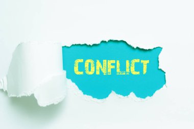 Kavramsal Ekran Çakışması, Hedefler veya hedefler hakkında biriyle fikir ayrılığı üzerine yazılmış Sözcük