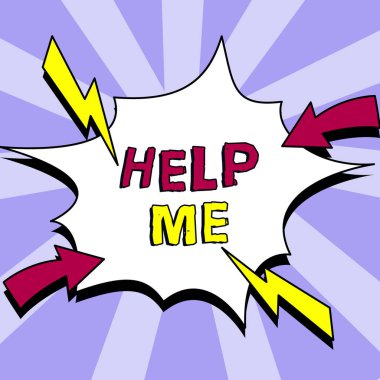 Kavramsal görünüm bana yardım et, kavramsal olarak birinden yardım istemenin anlamı bunun için gönüllü ekip çalışması