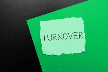 El yazısı cirosu, örgütten ayrılan işçilerin yüzdesi.