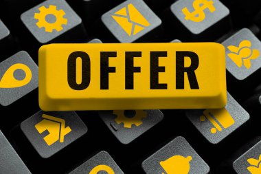 Kavramsal gösterim Teklifi, kavramsal kavram alınma ya da istendiği gibi reddedilmeyi kabul edecek bir şey önerme