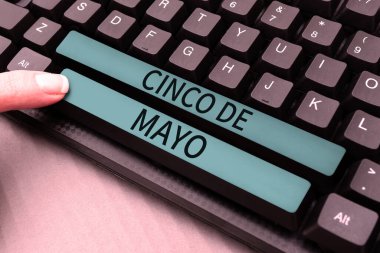 Kavramsal gösteri Cinco De Mayo, iş yaklaşımı 5 Mayıs 'ta Meksika-Amerika kutlamaları