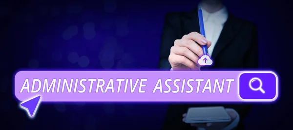 Text Showing Inspiration Administrative Assistant Business Overview Administration Support Specialist — Stockfoto