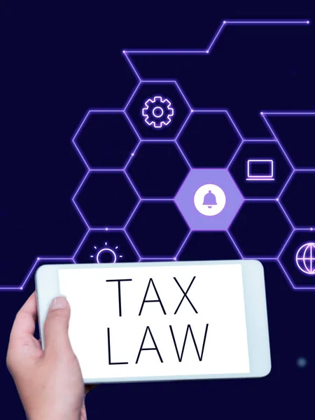 Tax Law Internet Conceptions Government Estimation Property Value Trailing — 스톡 사진