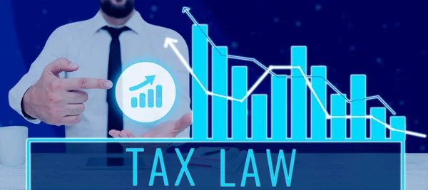 Handwriting Text Tax Law Conceptual Photo Governmental Assessment Property Value — Fotografia de Stock