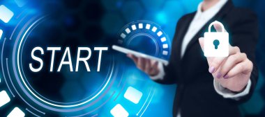 Başlangıç, iş yaklaşımının zaman boşluğundaki belirli bir noktadan başlamasını veya hesaba katılmasını gösteren metin işareti