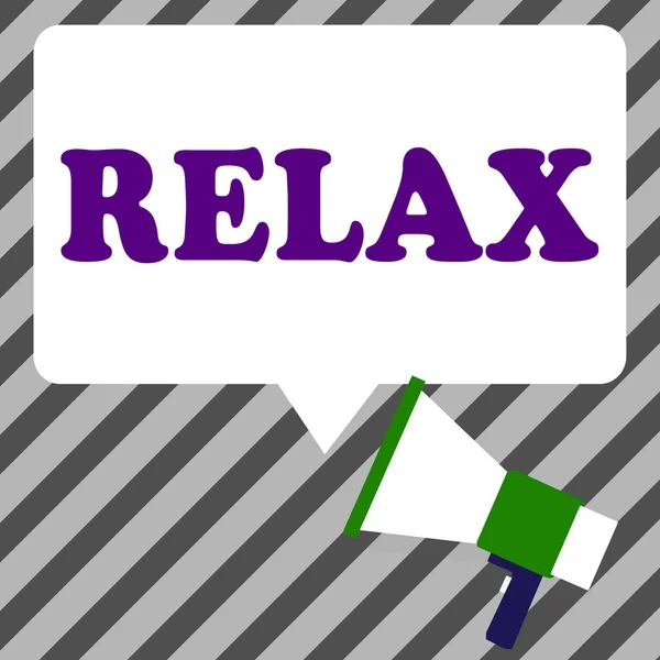 Kézírás Szöveg Relax Business Idea Make Become Less Feszült Nyugtató — Stock Fotó