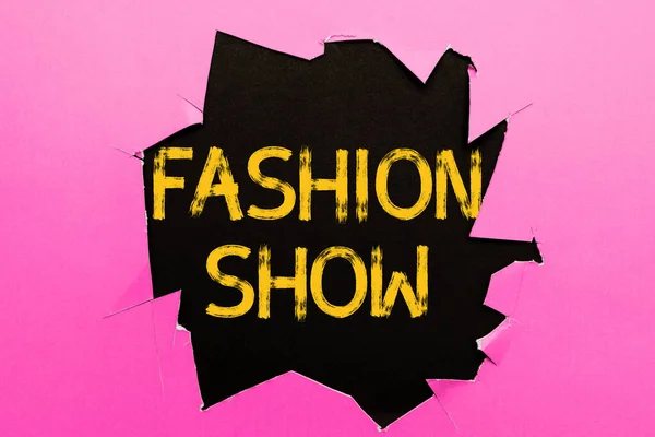 Afișaj Conceptual Fashion Show Prezentare Generală Afacerii Flexibilitate Care Implică — Fotografie, imagine de stoc