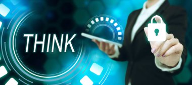 İlham veren metni düşün, iş şovu insanın aklını bir şeye inancı ya da fikri olan birine yönlendirir.