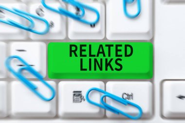 El yazısı metinleri İlgili Bağlantılar, Web sitesinde Yazılan Sözcük Bir Web Sayfası Çapraz referans Hotlinks Hyperlinks
