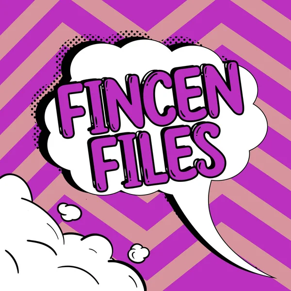 Вдохновляющий Знак Fincen Files Word Transactions Financial Assets Liabilities — стоковое фото