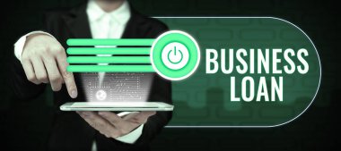 İş Kredisi, Kavramsal Fotoğraf Kredi Kredi Kredi Finansal Yardım Ödeneği Avansiyonları Borcunu Gösterme İmzası