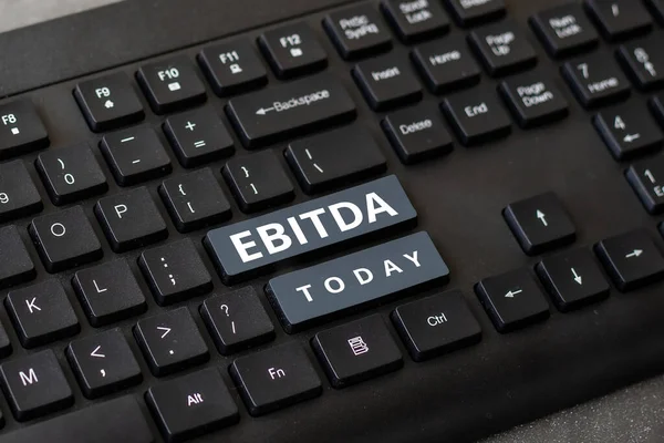 Ebitda 비즈니스 수익에 — 스톡 사진