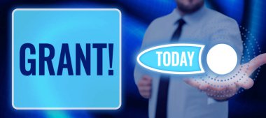 Metin gösterimi yazımı Grant, Kavram anlamı bir kurum veya hükümet tarafından burs için verilen para