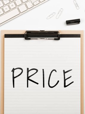 Kavramsal gösterim Fiyatı, İş Genel Görünümü Bir şey için beklenen veya gerekli para miktarı