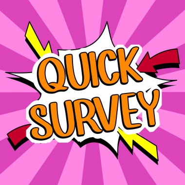 Hızlı İnceleme sunan metin başlığı, Kavramsal Fotoğraf Bir şeyin durum değeri durumu hakkında hızlı kontrol