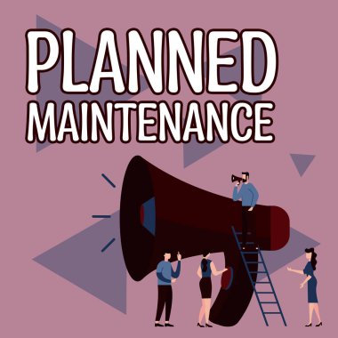 Düzenli Bakım Sunan Metin başlığı, Düzenli Taban 'a Zamanlanmış Yapılacak Kontroller Üzerine Yazılan Sözcük