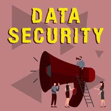 İlham veren Veri Güvenliğini gösteren metin, Gizlilik Diski Şifreleme Yedekleme Parolası Kalkanı Üzerine Yazılan Sözcük