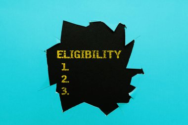 Elenebilirlik sunan metin başlığı, Uygun bir şey yapma veya alma hakkına sahip olma durumu kavramı