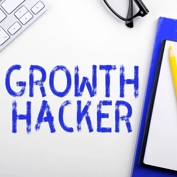 Sign displaying Growth Hacker, Conceptual photo generally to acquire as many users or customers as possible
