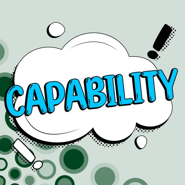 Conceptual Display Capability Business Overview Facility Potential Indicated Use Deployment — Stock Photo, Image