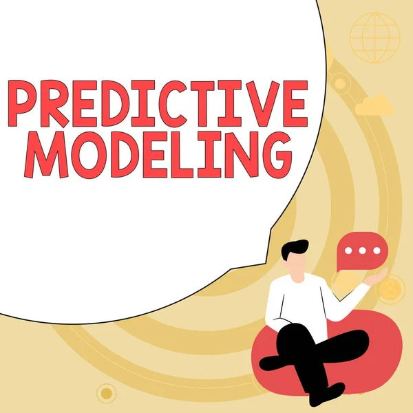 Handwriting Text Predictive Modeling Word Written Maintenance Strategy Driven Predictive — Stock fotografie