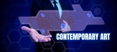 Kavramsal başlık, Çağdaş Sanat, Günümüzde gelişmekte olan dünyadan etkilenen canlı sanatçılar tarafından yapılan iş fikri