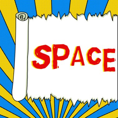 El yazısı metni alanı, iş kavramı sürekli alan ya da boş boş alan