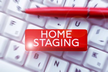 İlham veren ev sahneleme metni, emlak piyasasında satılık özel bir konut hazırlama kelimesi