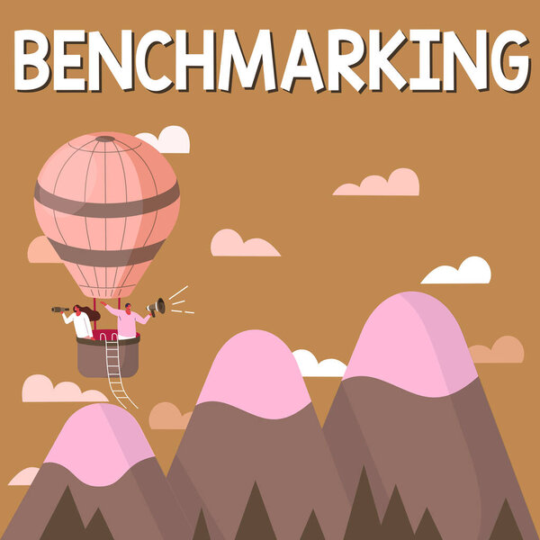 Conceptual caption Benchmarking, Word for Evaluate something by comparison with a standard Strategy