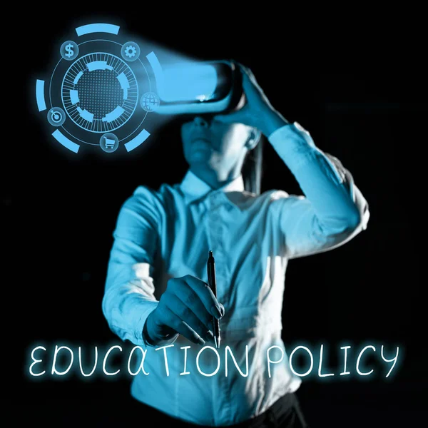 Kavramsal Altyazı Eğitim Politikası Öğretim Öğrenme Yöntemleriyle Ilgilenen Eğitim Alanı — Stok fotoğraf