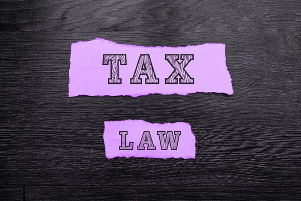 Tekst Inspirujący Prawo Podatkowe Koncepcja Biznesowa Ocena Rządowa Wartości Nieruchomości — Zdjęcie stockowe