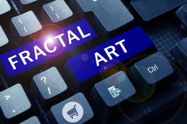 Hand writing sign Fractal Art, Internet Concept the place or section of a website that is used for public discussion