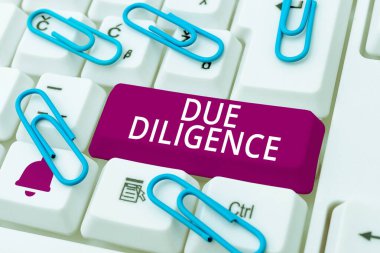 Gösterme metni Diligence, Sözcük Yazımı anlaşma için diğer iş mülklerine zarar vermemek üzerine yazılıyor