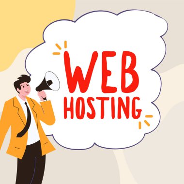 Web Sunucusu, İş yaklaşımını sunan metin başlığı Web siteleri için depolama alanı ve erişim sağlama etkinliği
