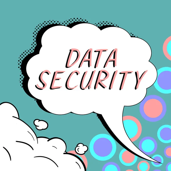 Yazısı Imzası Veri Güvenliği Konsepti Gizlilik Disk Şifreleme Yedekleme Parola — Stok fotoğraf