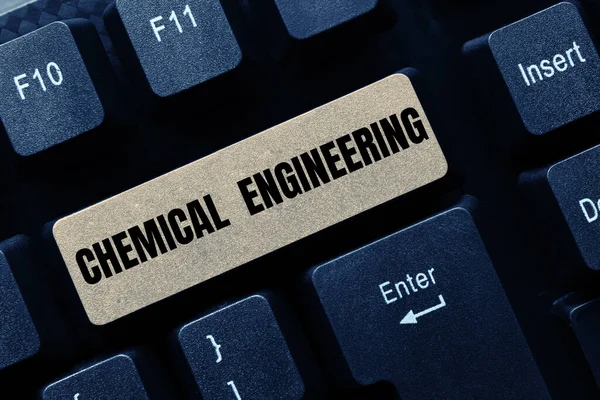 Chemical Engineering Internet Concepts Developing Things Industry Application Chemistry — 스톡 사진