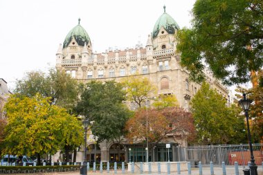 BUDAPEST, HUNGARY - 22 Ekim 2022: Budapeşte, Macaristan.  