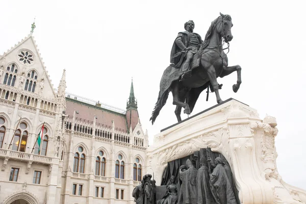 Budapeste Hungria Outubro 2022 Vista Geral Parlamento Húngaro Budapeste — Fotografia de Stock