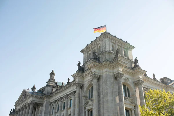 Βερολίνο Γερμανία Μάιος 2023 Κτίριο Bundestag Κοινοβούλιο Της Ομοσπονδιακής Δημοκρατίας — Φωτογραφία Αρχείου