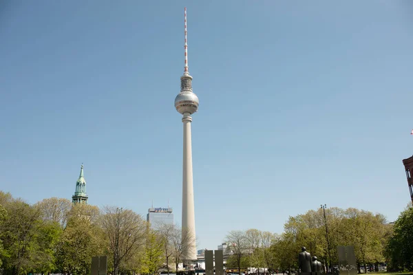 Berli Almanya Mayıs 2023 Berlin Almanya Tipik Sokak Görüşü — Stok fotoğraf