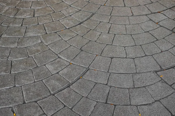 Stamped Concrete Pavement Cobblestones Pattern Decorative Appearance Textures Paving Cobblestones — Foto Stock