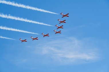 Abbotsford, Kanada BC, Abbotsford Airshow 2023 Kanada Uluslararası Hava Gösterisi Kuzey Amerika 'nın. Kanada hava gösterisi, heyecan verici hava akrobasileri ve son teknoloji. Ağustos 12,2023