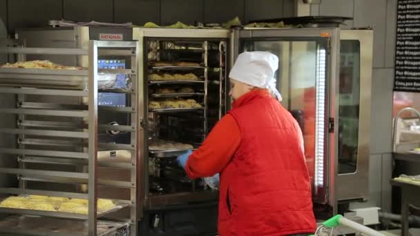 Kyiv Ukraine Ocak 2022 Ürünleri Kendi Ürünleri Bölümü Süpermarket Hipermarket — Stok video