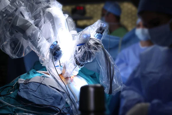 Robotic Surgery. Medical operation involving robot. Medical robot. Minimally Invasive Robotic Surgery.